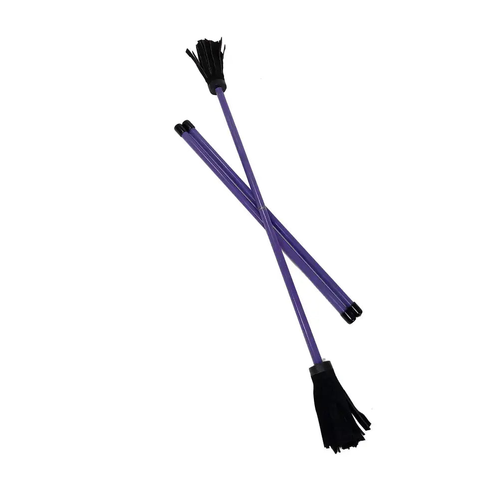 Z-Stix Hand Made Professional Flower Sticks-Devil Sticks- Neon Series - Mosquito / Purple - juggling sticks