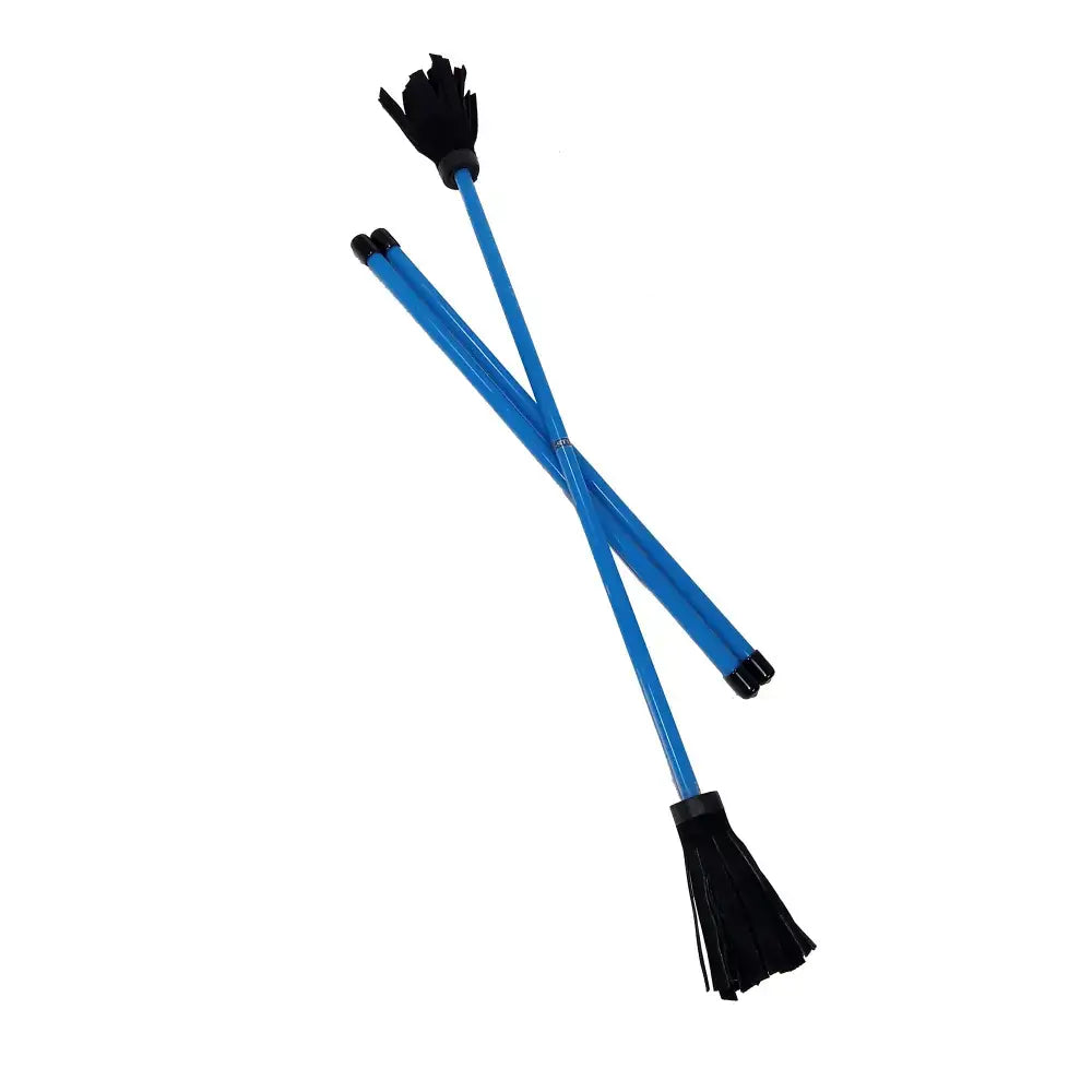 Z-Stix Hand Made Professional Flower Sticks-Devil Sticks- Neon Series - Mosquito / Blue - juggling sticks
