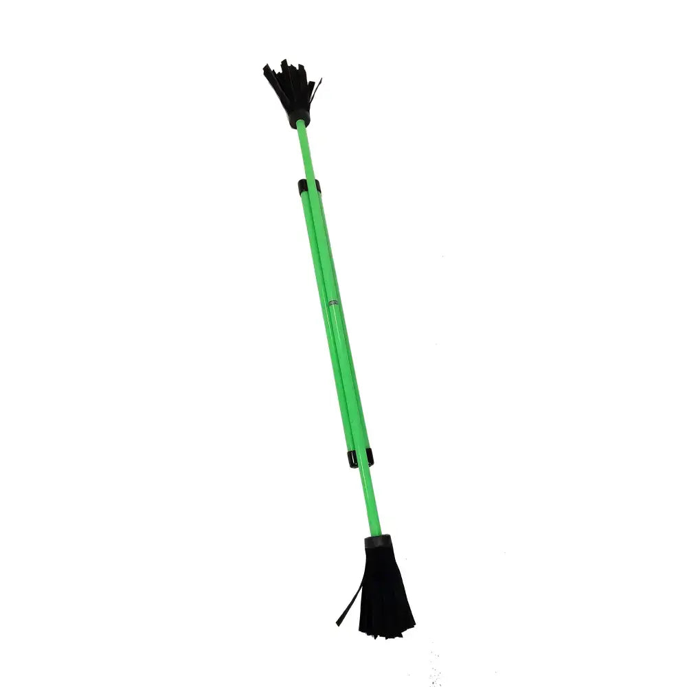 Z-Stix Hand Made Professional Flower Sticks-Devil Sticks- Neon Series - Banshee / Green - juggling sticks