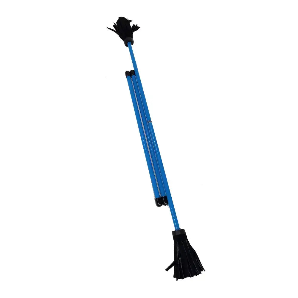 Z-Stix Hand Made Professional Flower Sticks-Devil Sticks- Neon Series - Banshee / Blue - juggling sticks