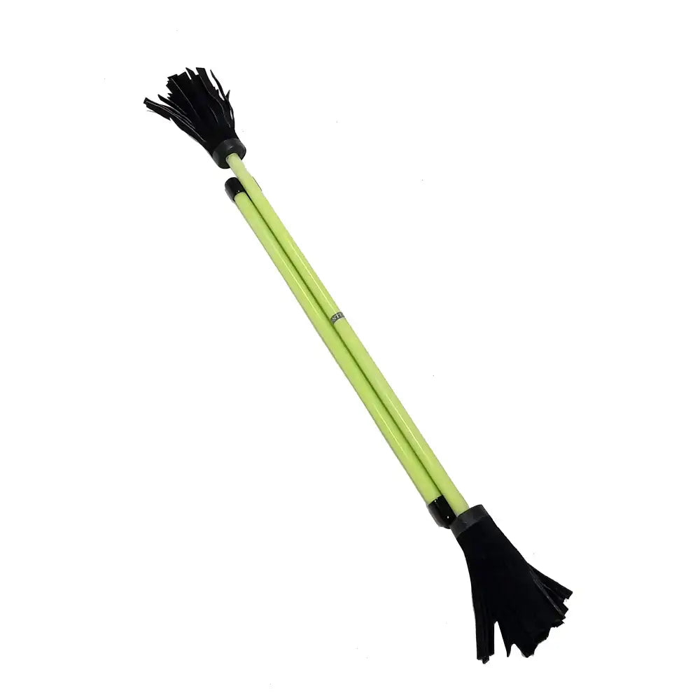 Z-Stix Hand Made Professional Flower Sticks-Devil Sticks- Neon Series - Kids / Yellow - juggling sticks