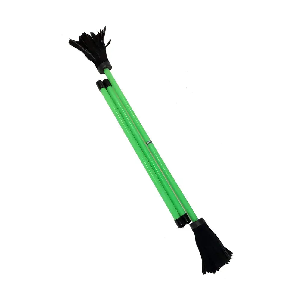 Z-Stix Hand Made Professional Flower Sticks-Devil Sticks- Neon Series - Kids / Green - juggling sticks