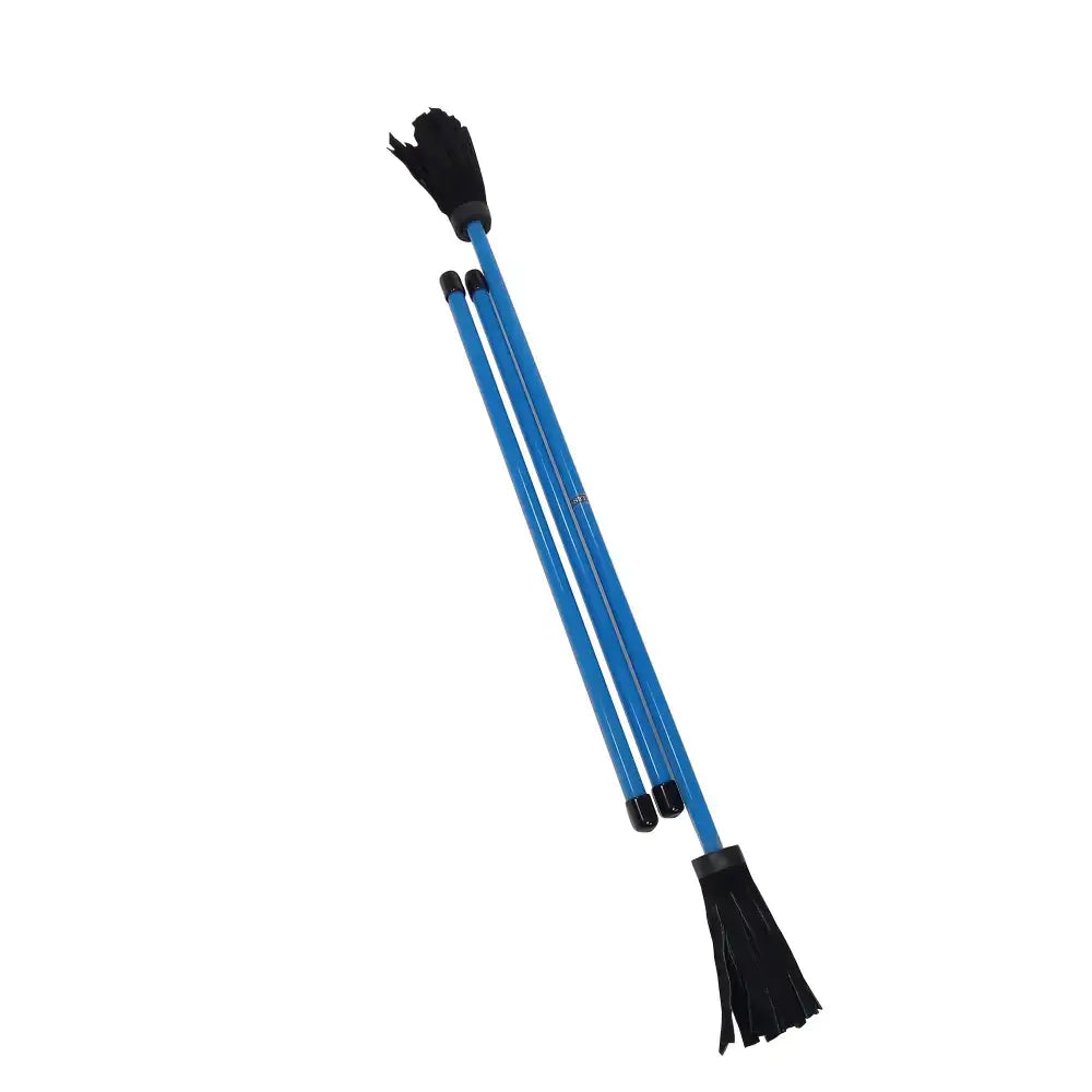 Z-Stix Hand Made Professional Flower Sticks-Devil Sticks- Neon Series - King / Blue - juggling sticks