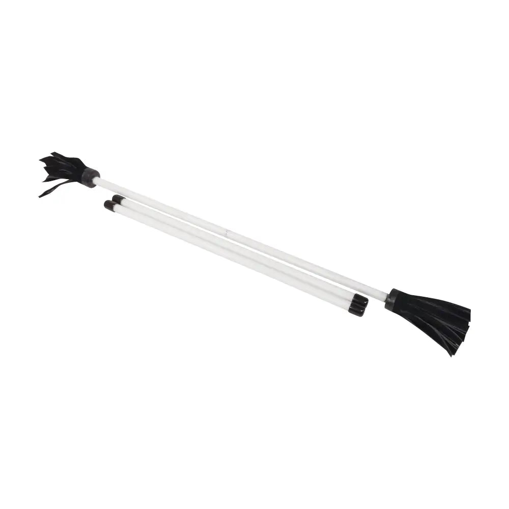 Z-Stix Hand Made Professional Flower Sticks-Devil Sticks- Solid Series - Mosquito / White - juggling sticks