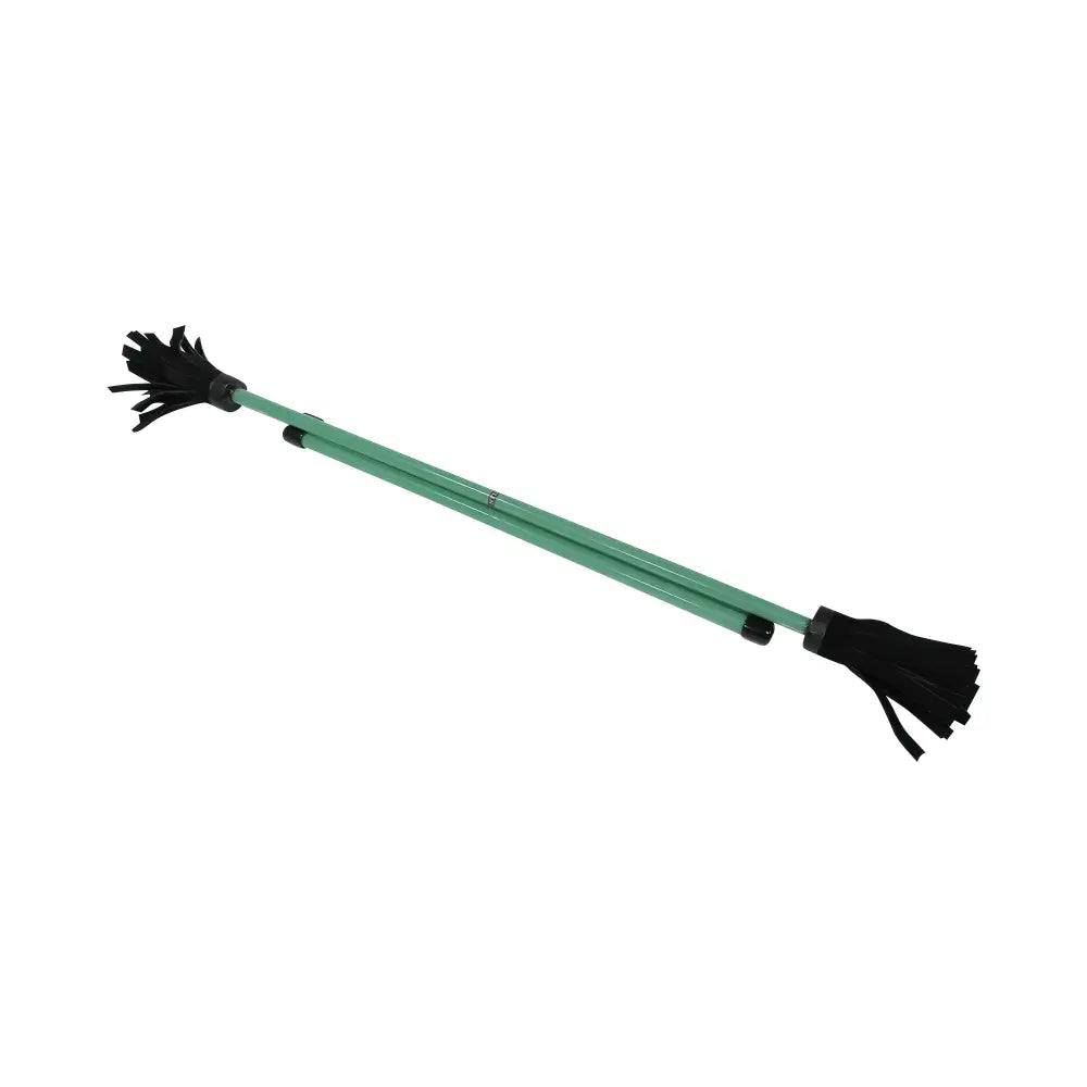Z-Stix Hand Made Professional Flower Sticks-Devil Sticks- Solid Series - Mosquito / Green - juggling sticks