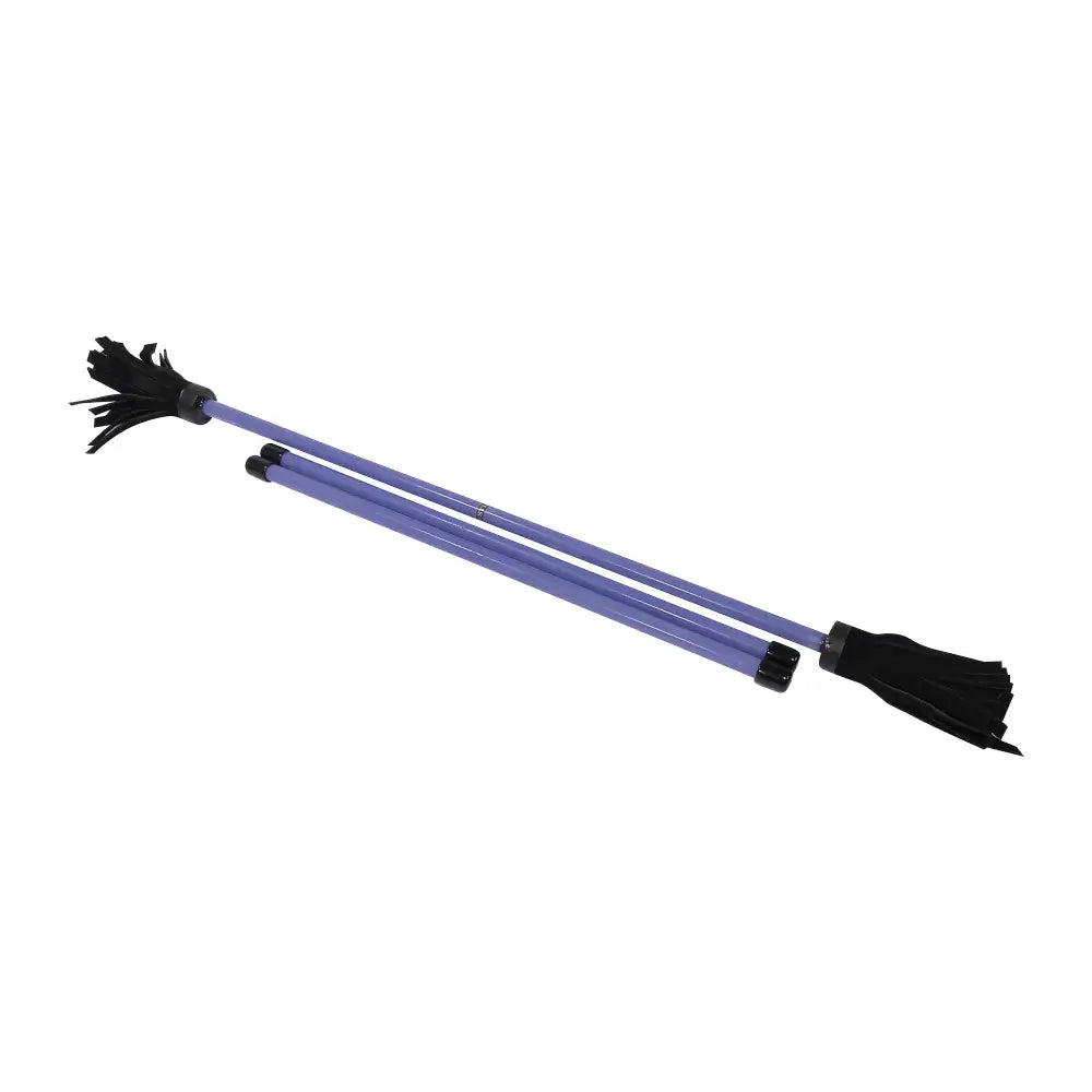Z-Stix Hand Made Professional Flower Sticks-Devil Sticks- Solid Series - King / Purple - juggling sticks