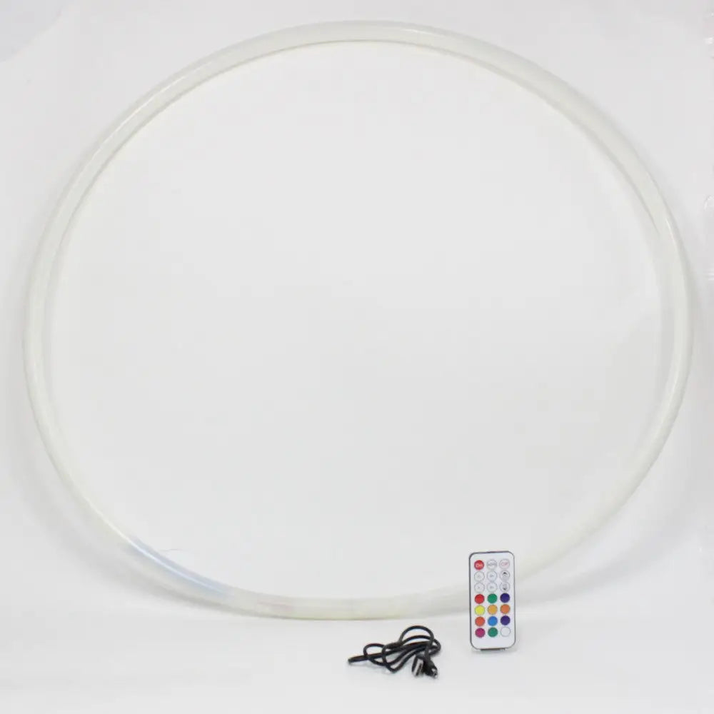 Zeekio 24’’ Rechargable LED Hoop with Remote - Flow Toy - Multi Color - Collapsible - Hoops