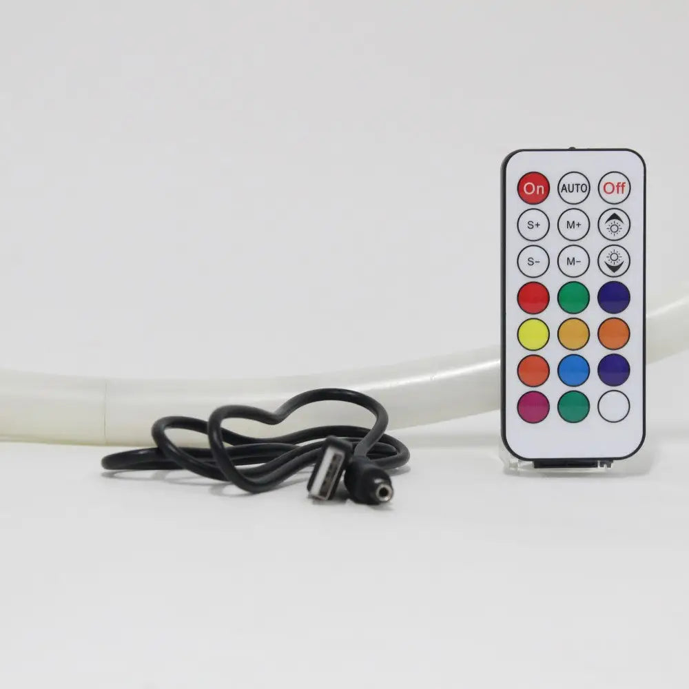 Zeekio 24’’ Rechargable LED Hoop with Remote - Flow Toy - Multi Color - Collapsible - Hoops