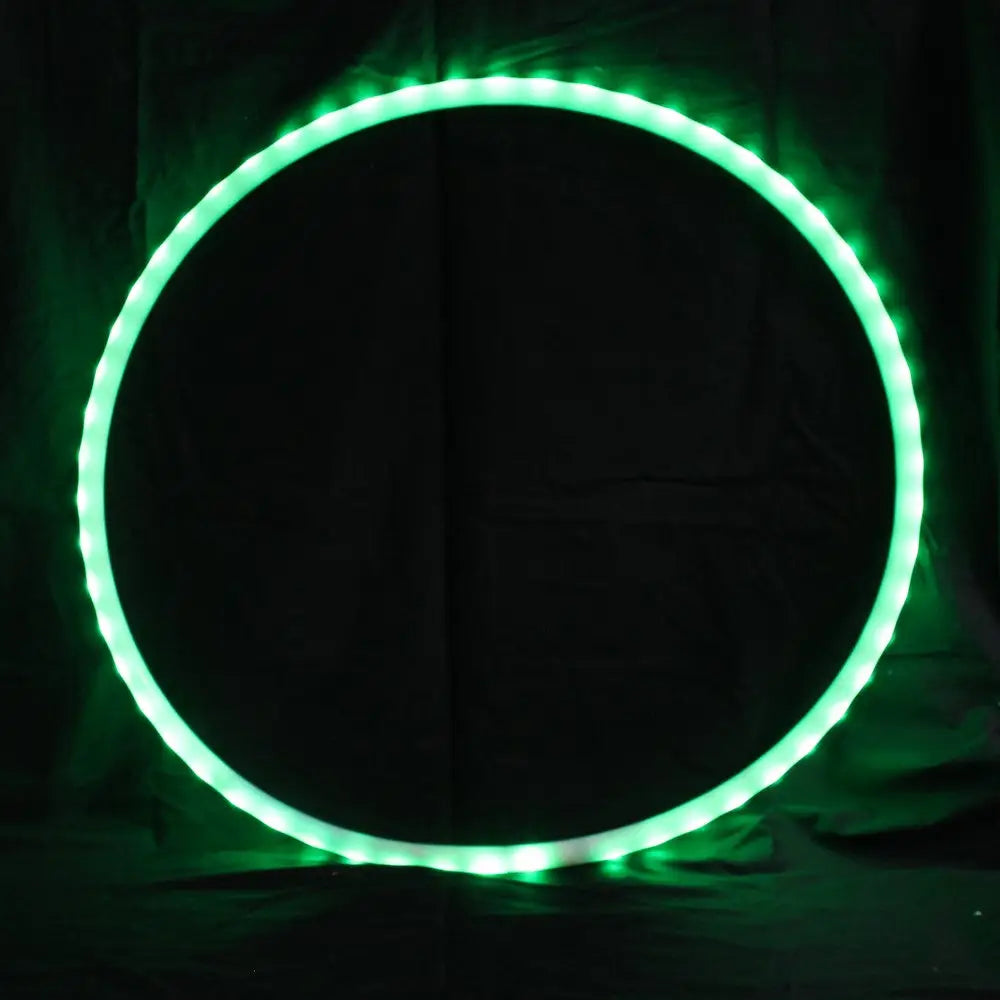Zeekio 24’’ Rechargable LED Hoop with Remote - Flow Toy - Multi Color - Collapsible - Hoops
