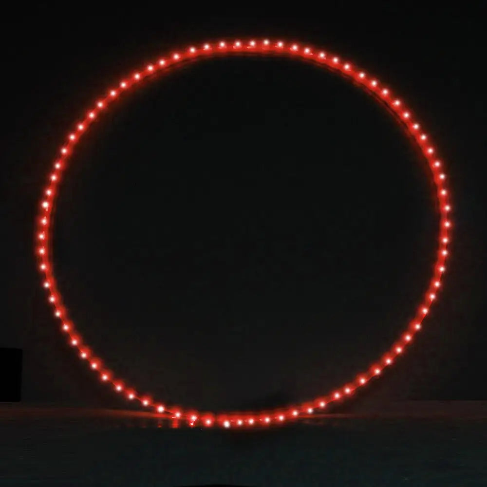 Zeekio LED 34’’ Hoop Rechargeable with Remote - Flow Toy - Ultra Bright Multi Color Light Up Collapsible - Hoops