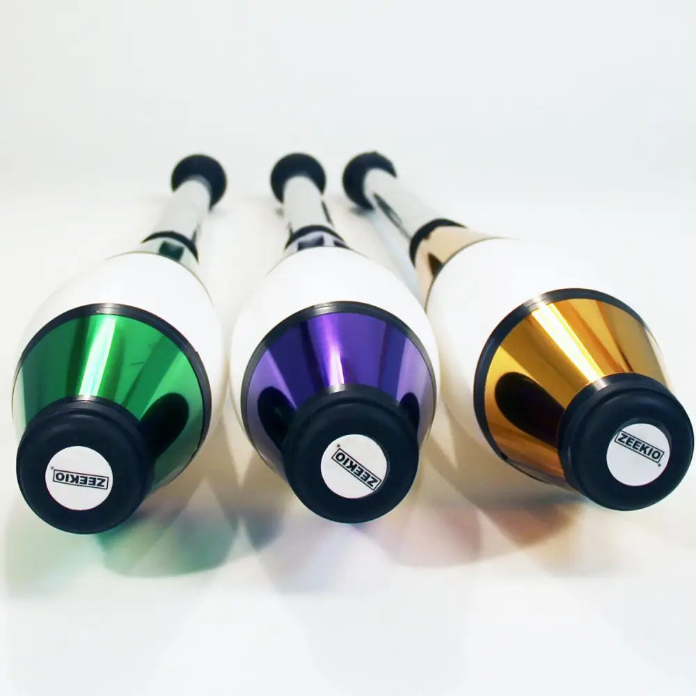 Zeekio Professional Juggling Kit - Including Clubs - Balls - Rings - Diabolo and Carry Bag