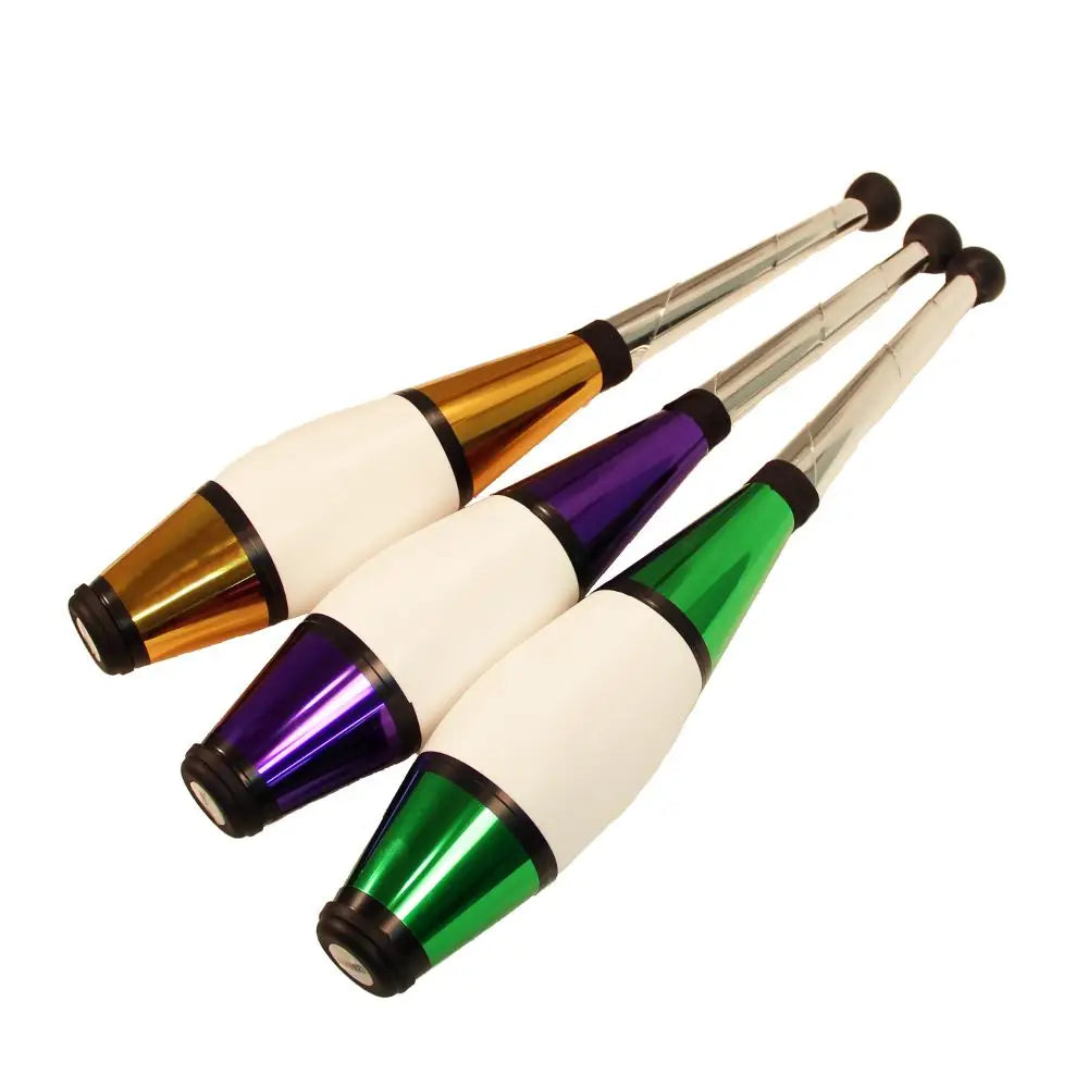 Zeekio Professional Juggling Kit - Including Clubs - Balls - Rings - Diabolo and Carry Bag