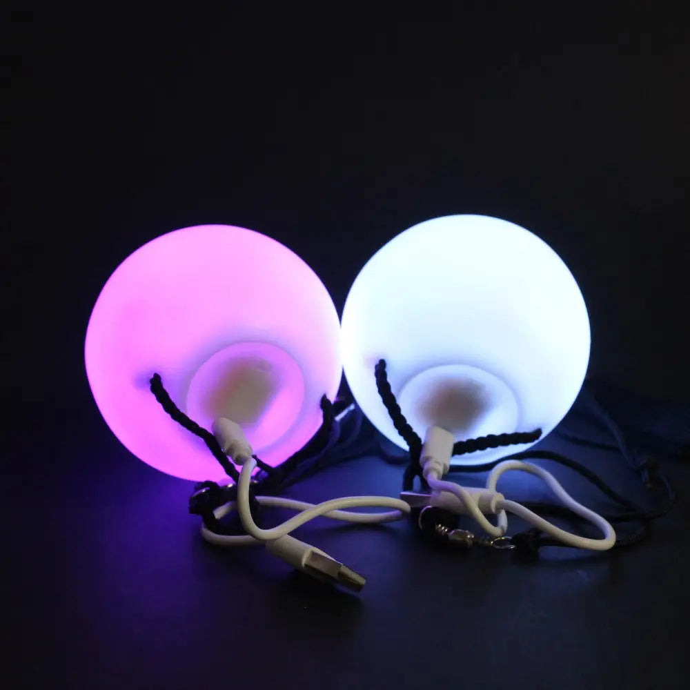 Zeekio Rechargable LED POI - Beginner to Pro - Glow Flow Toy - Poi