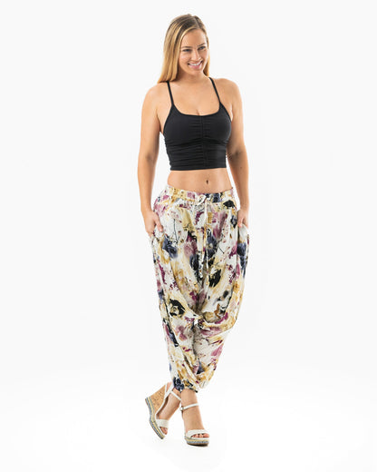 Floral Harem Pant - Unisex