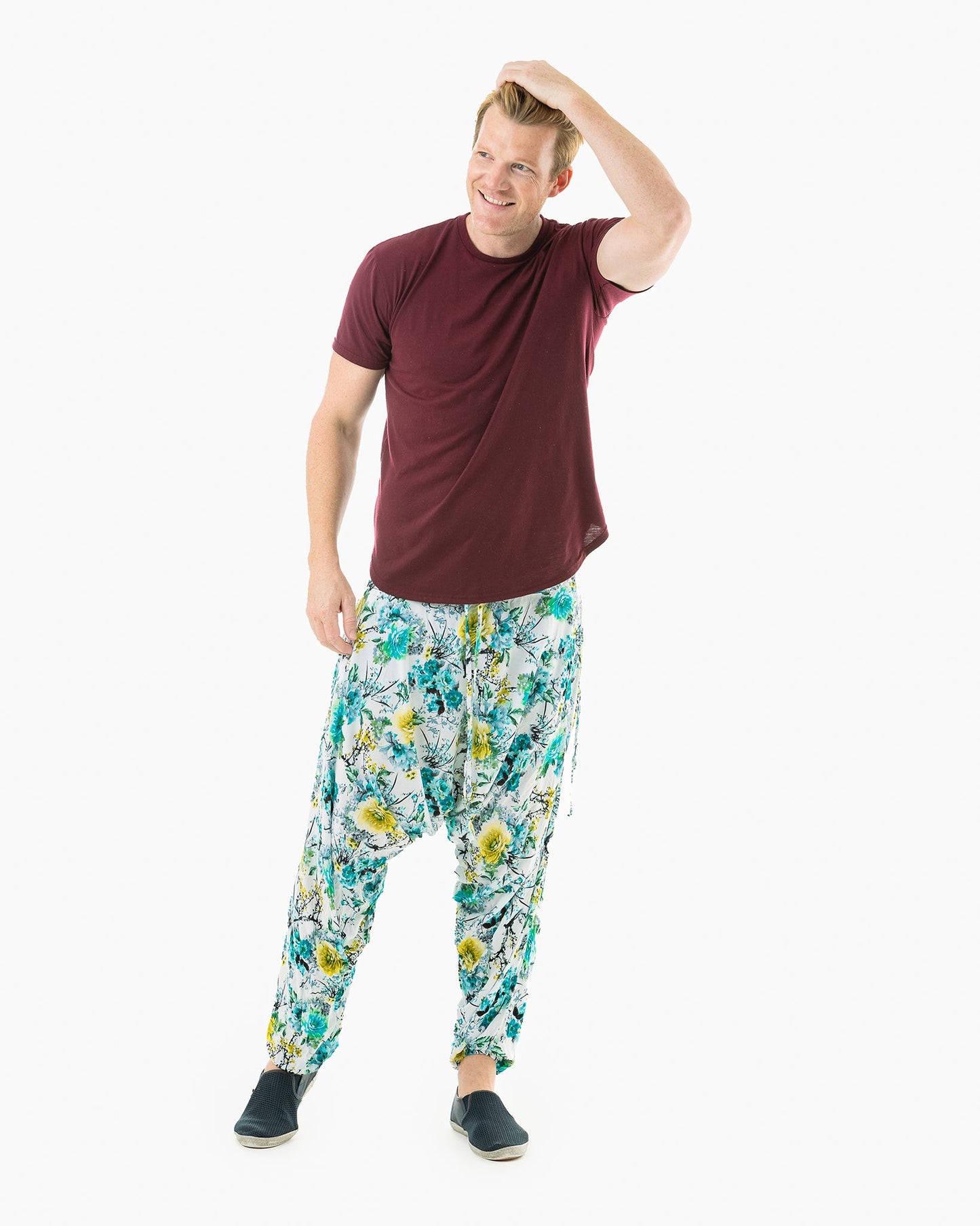 Floral Harem Pant - Unisex