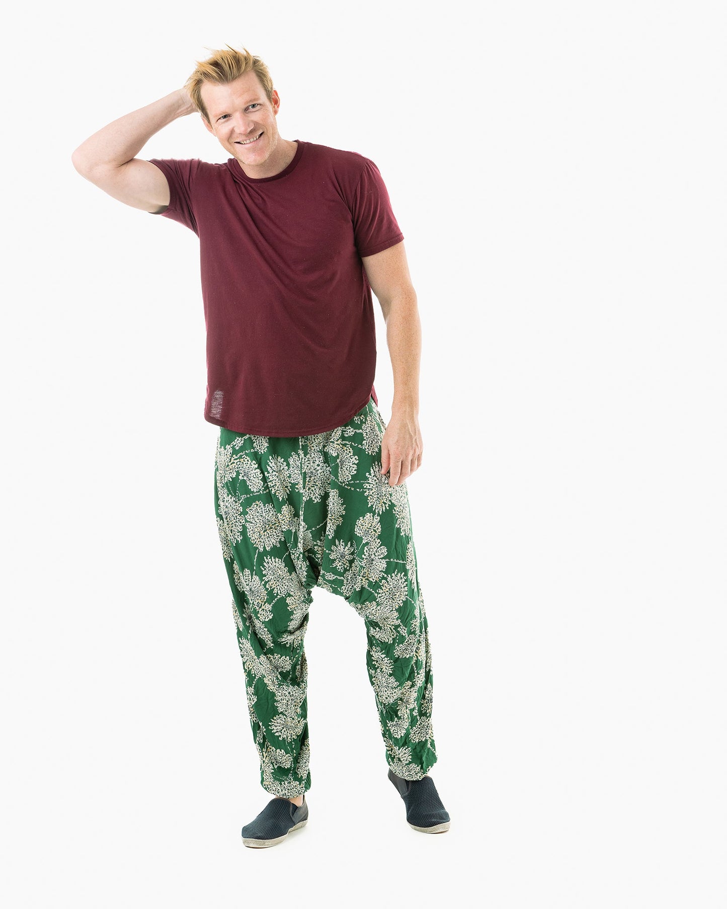 Floral Harem Pant - Unisex