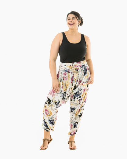 Floral Harem Pant - Unisex