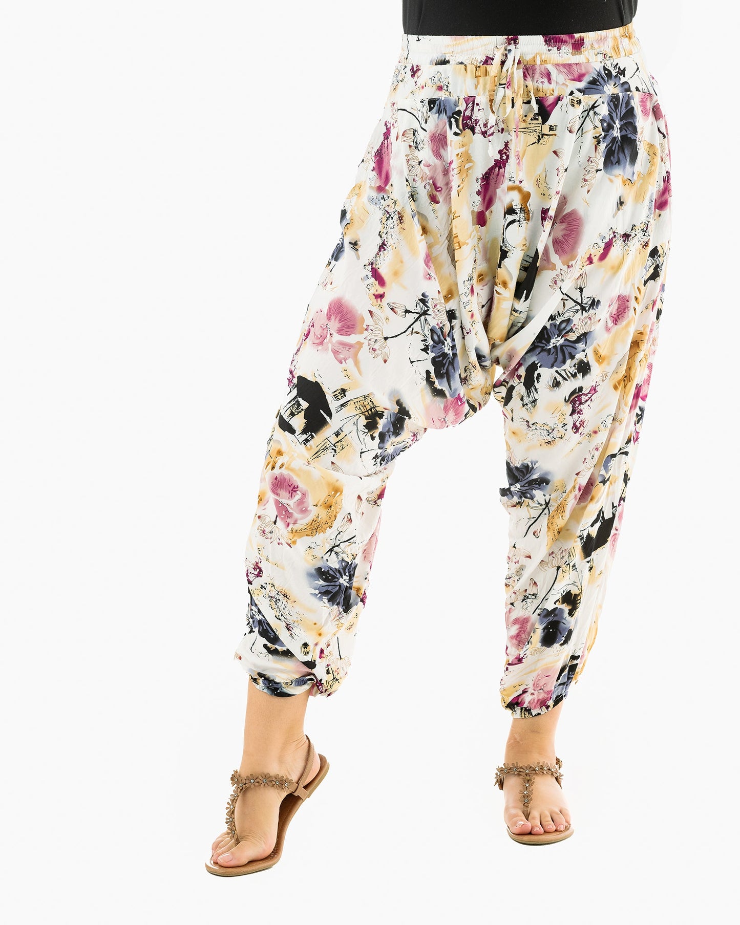 Floral Harem Pant - Unisex