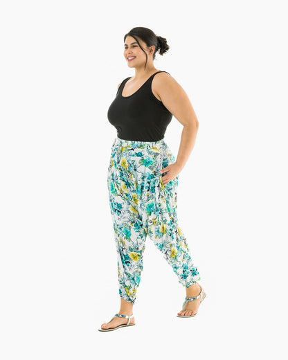 Floral Harem Pant - Unisex