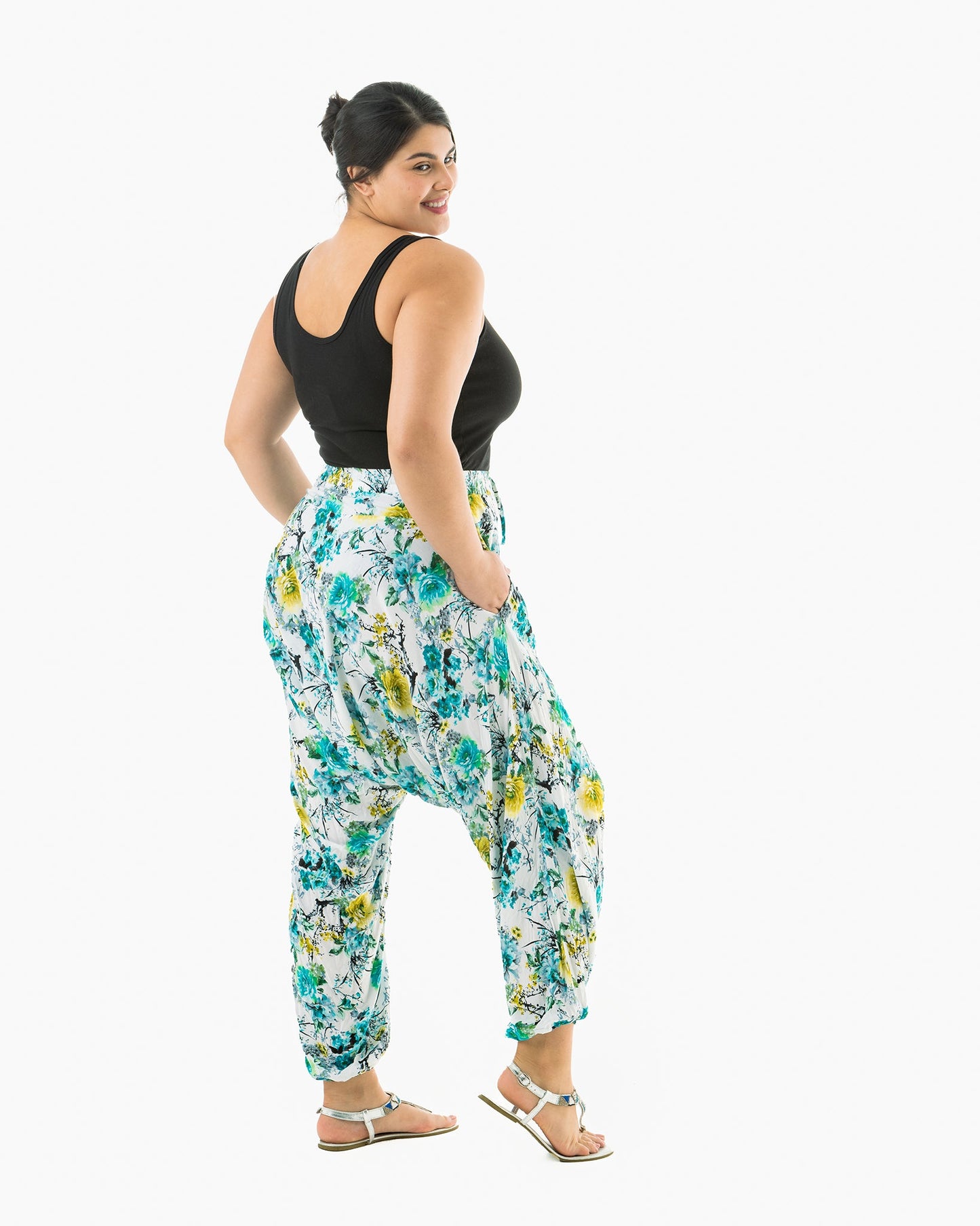 Floral Harem Pant - Unisex