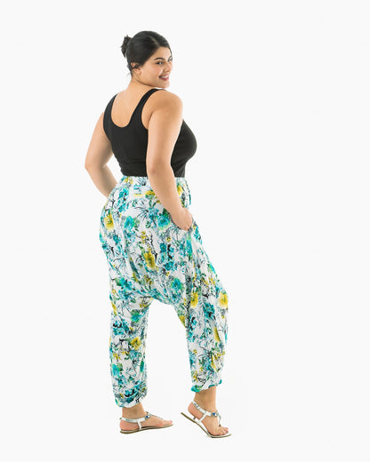Floral Harem Pant - Unisex
