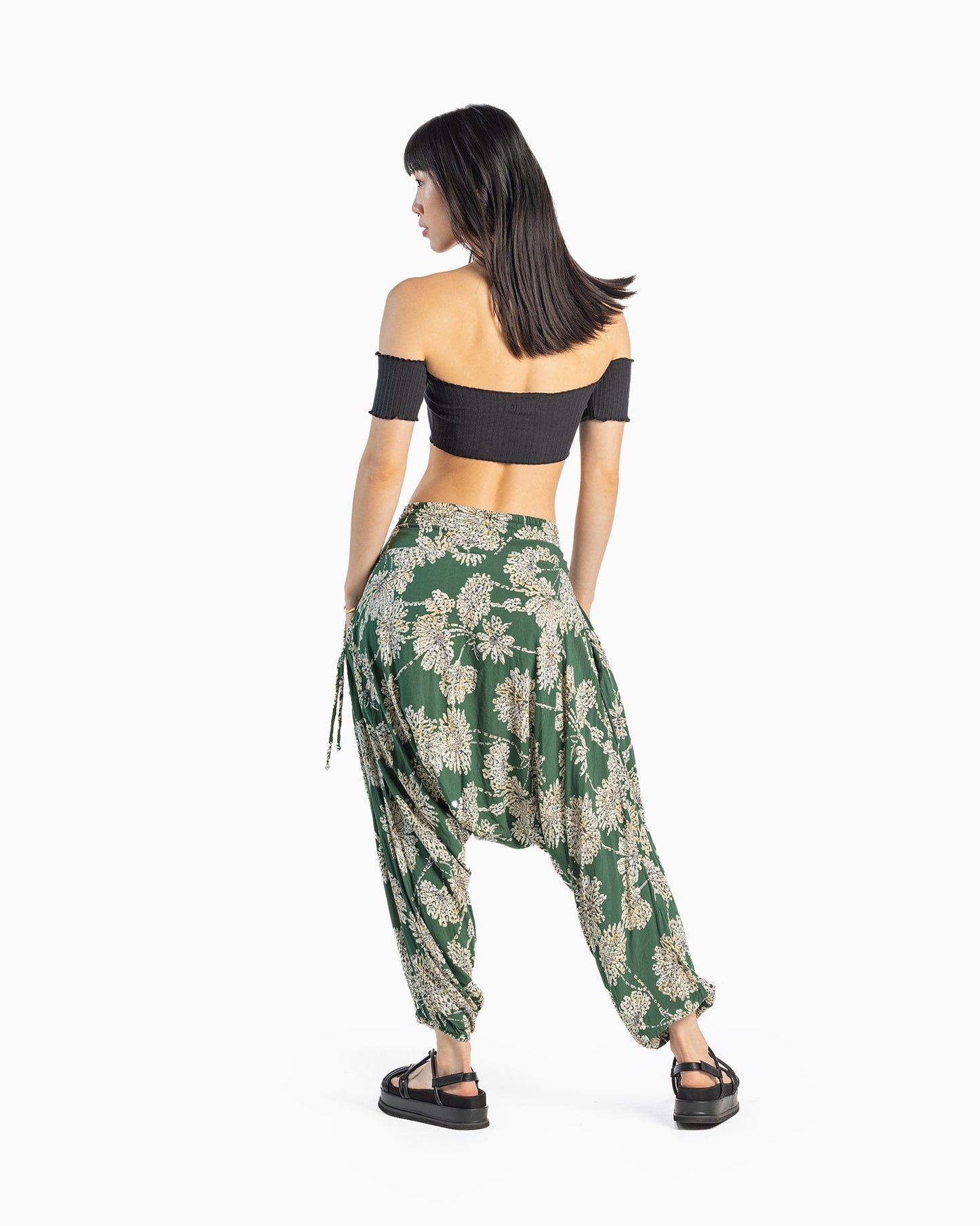Floral Harem Pant - Unisex