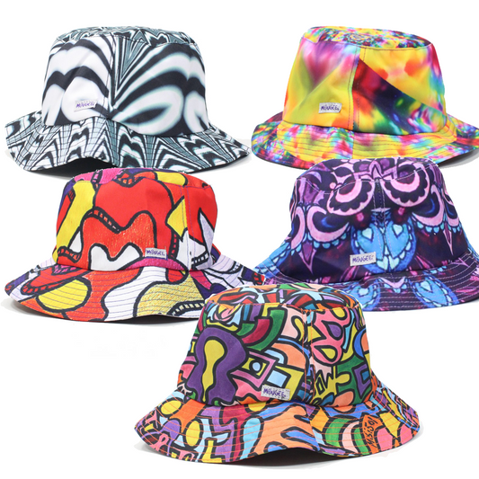 Kass All-Over-Print Custom Bucket Hats