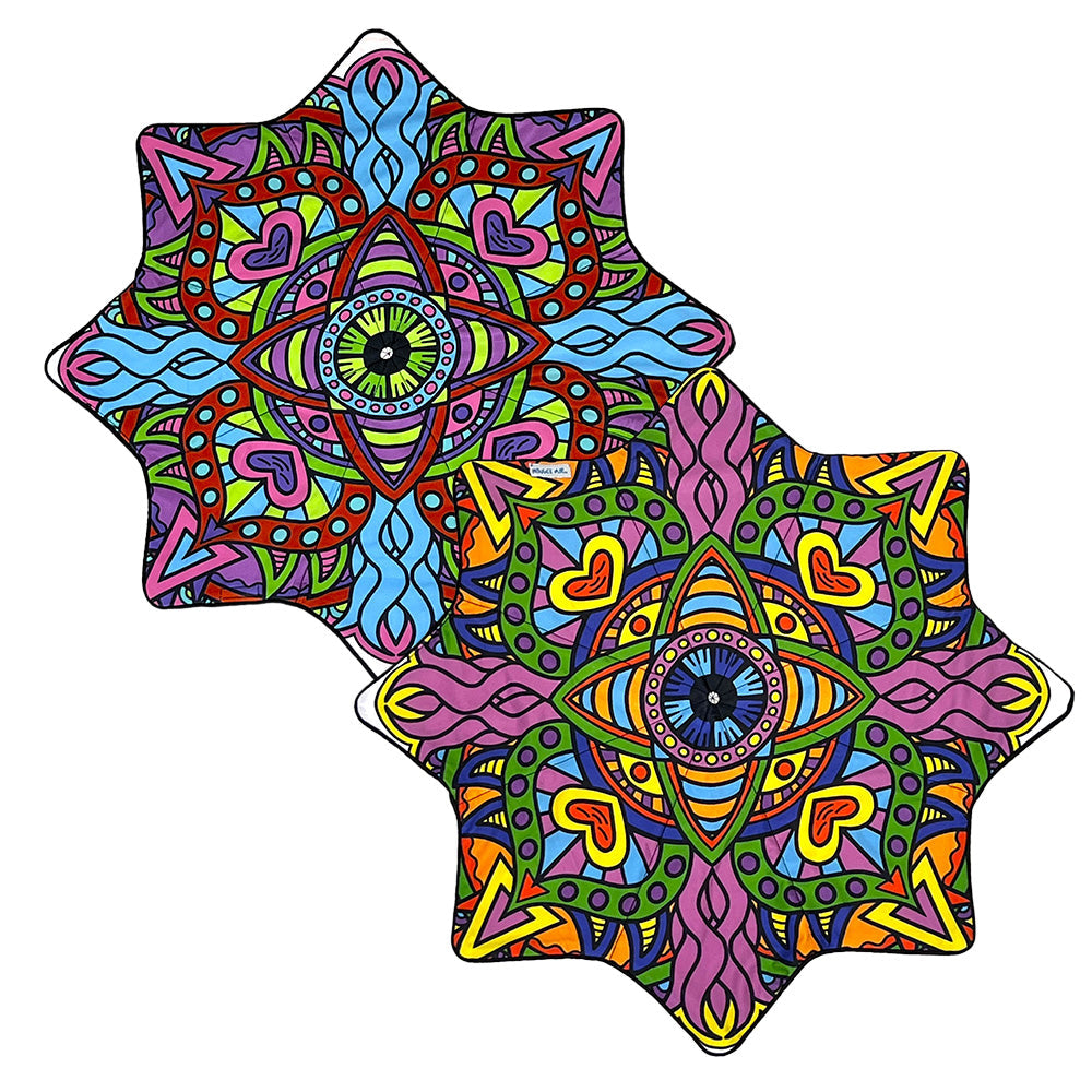 Mougee "Intra" Air Flow Star - Internal Webbing - 27" Diameter - Durable and Vibrant Patterns — view 5