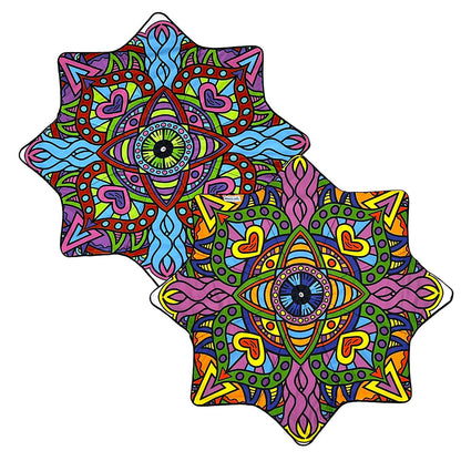Mougee "Intra" Air Flow Star - Internal Webbing - 27" Diameter - Durable and Vibrant Patterns — view 5