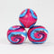 Pink Blue White Swirl