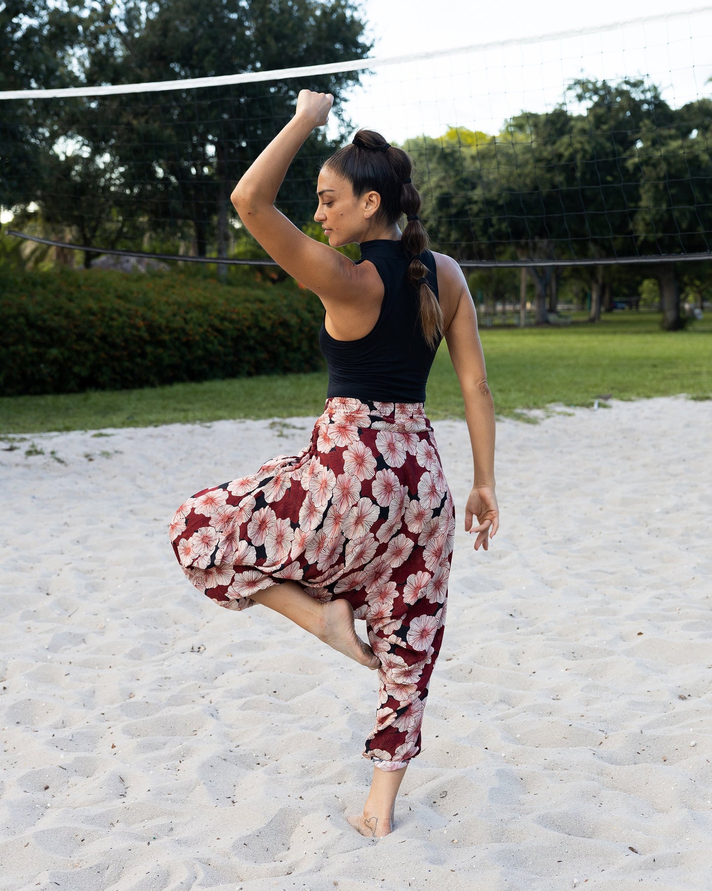 Floral Harem Pant - Unisex