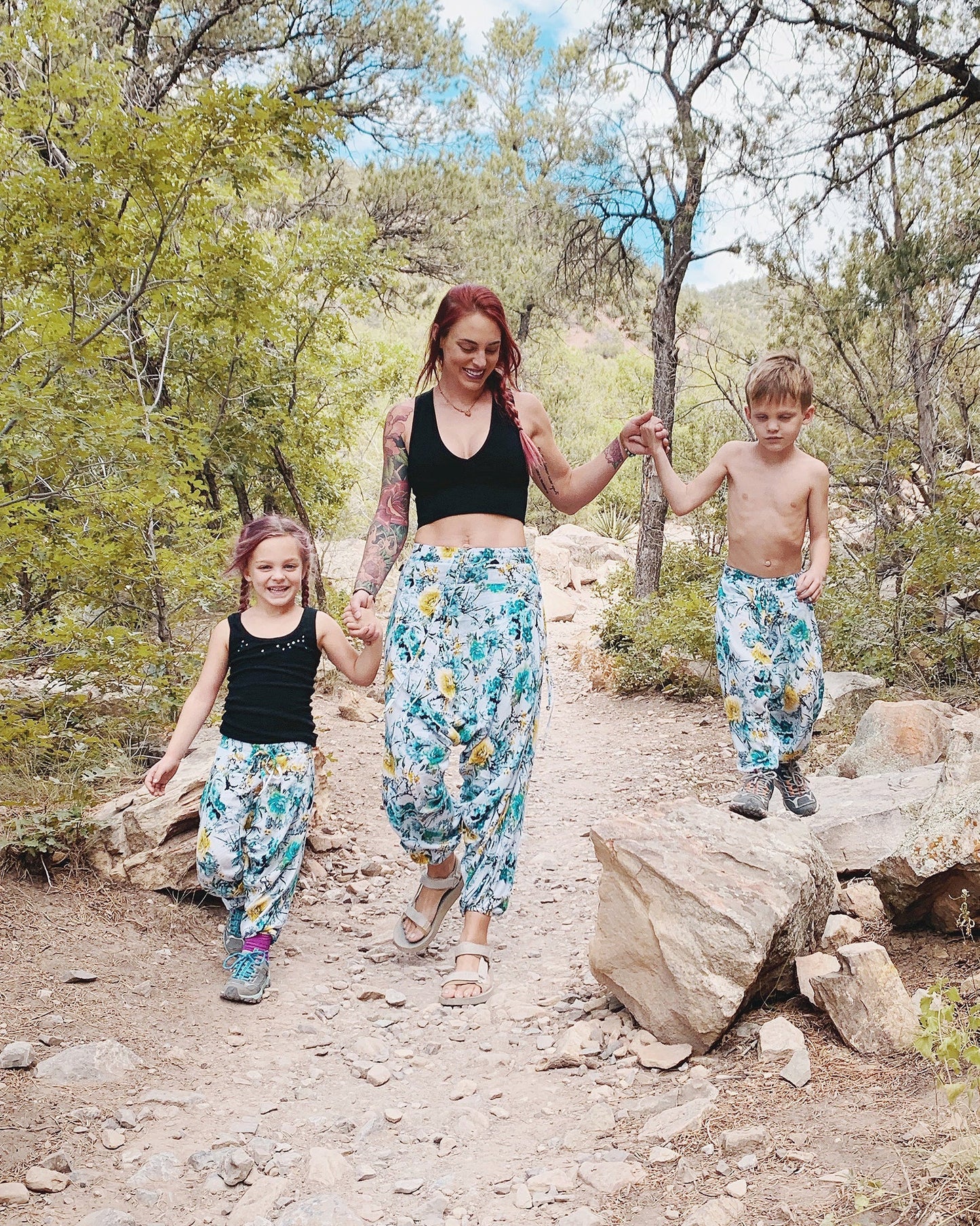 Floral Harem Pant - Unisex