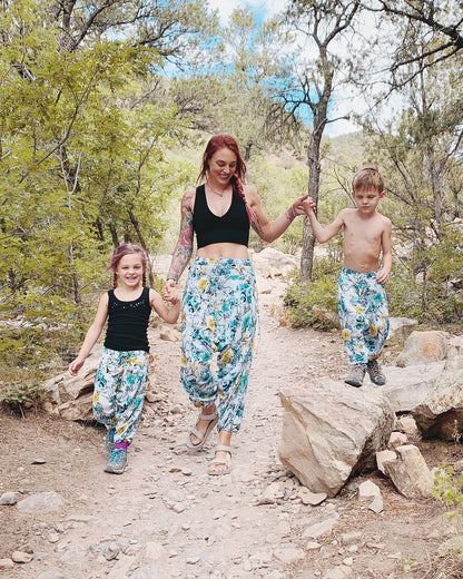 Floral Harem Pant - Unisex