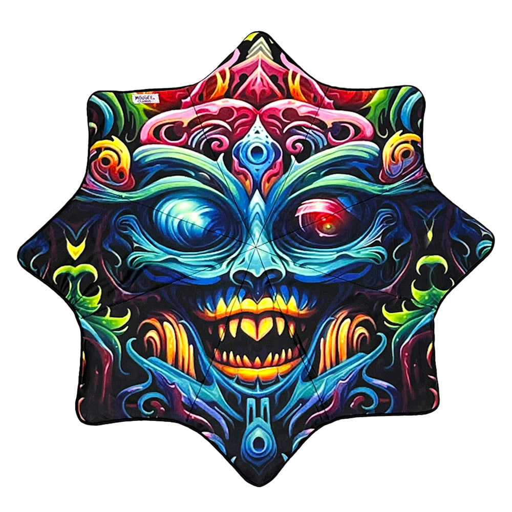 Mougee "Intra" Classic Flow Star - Internal Webbing - 27" Diameter - Durable and Vibrant Patterns
