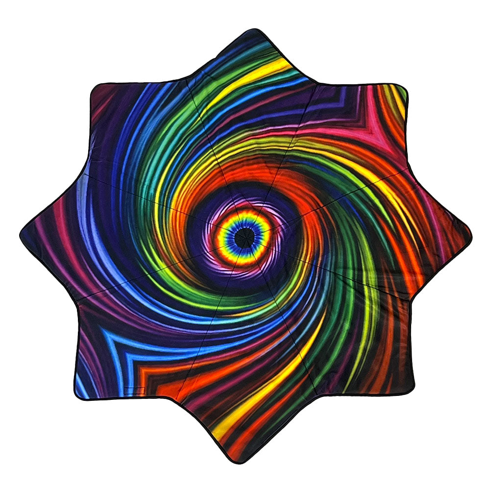 Mougee "Intra" Little Beast Flow Star - Internal Webbing - 34" Diameter and 1 Pound of Fun!