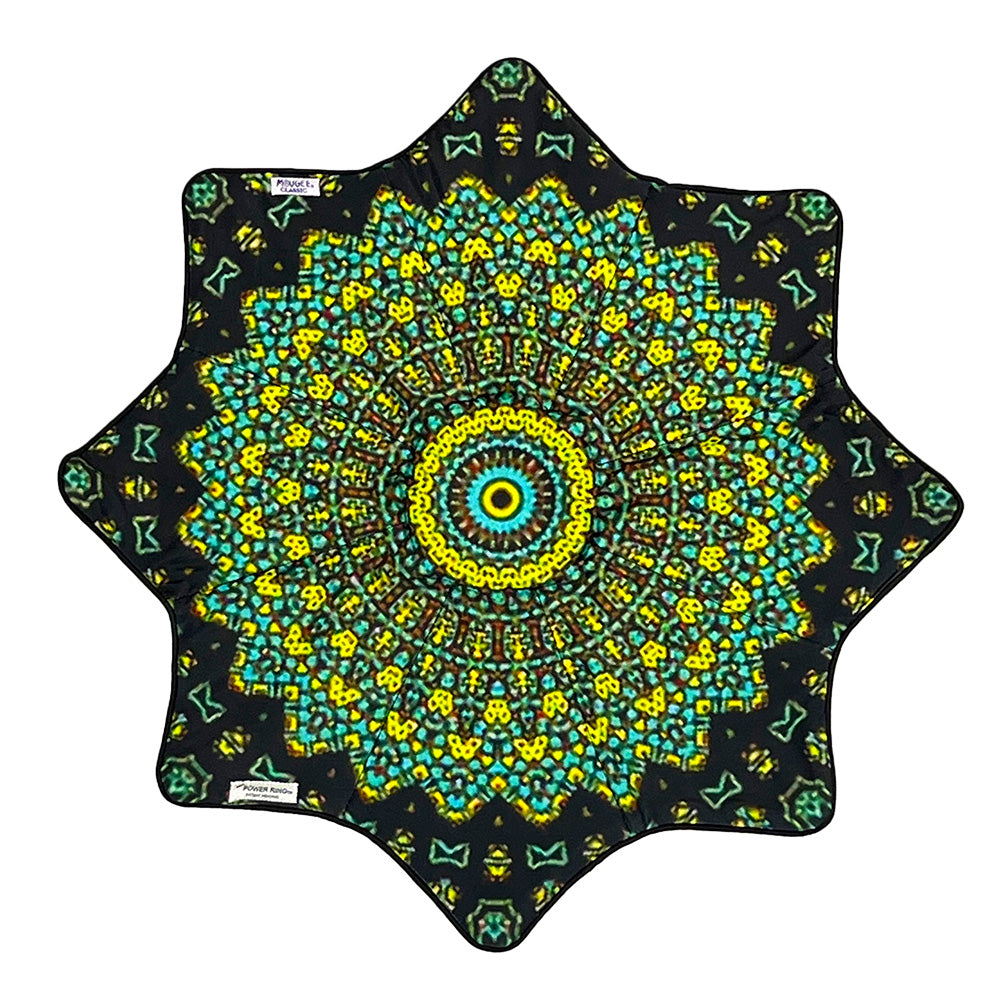 Mougee "Intra" Classic Flow Star - Internal Webbing - 27" Diameter - Durable and Vibrant Patterns