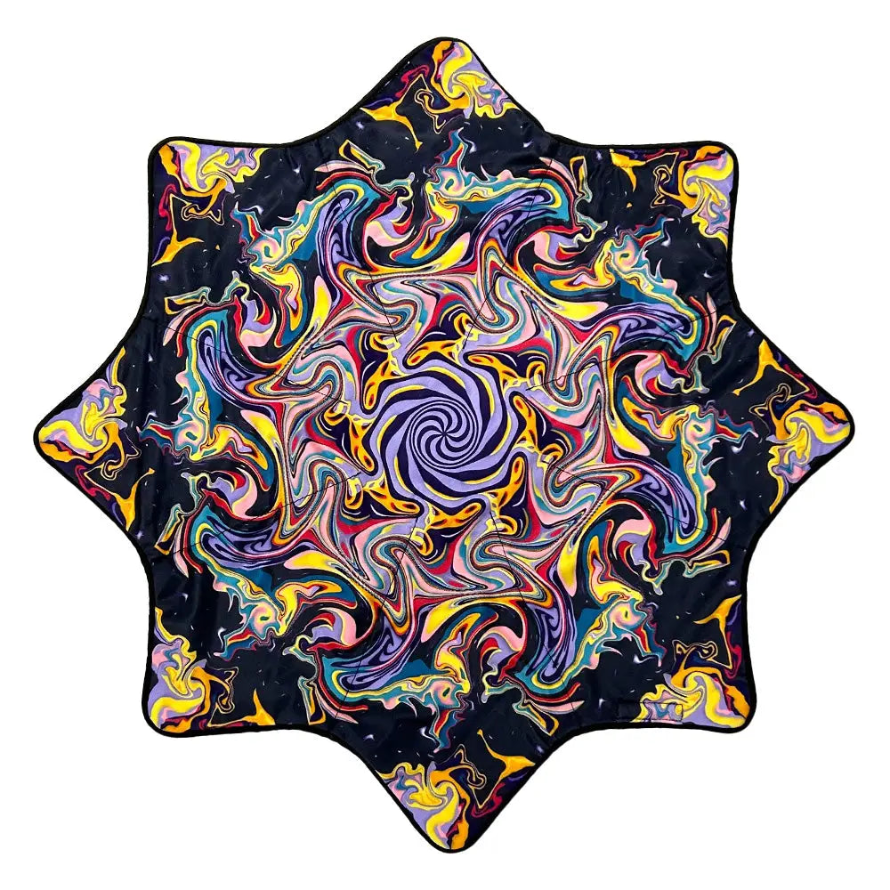 Mougee "Intra" Midway Flow Star - Internal Webbing - 24" Diameter - Durable and Vibrant Patterns