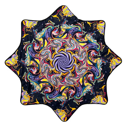 Mougee "Intra" Midway Flow Star - Internal Webbing - 24" Diameter - Durable and Vibrant Patterns