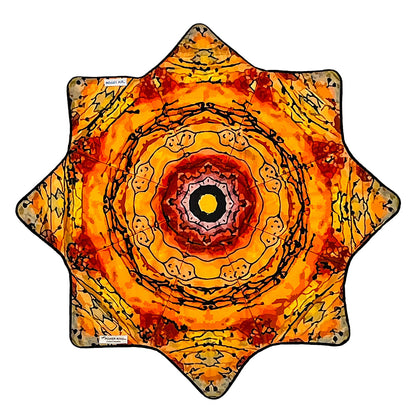 Mougee "Intra" Air Flow Star - Internal Webbing - 27" Diameter - Durable and Vibrant Patterns