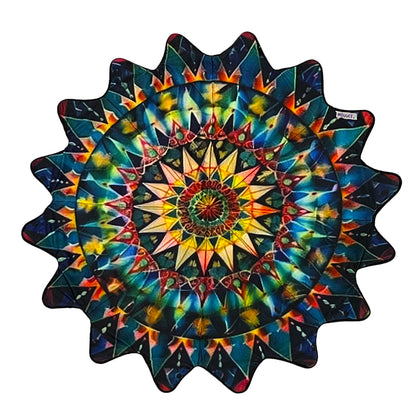 Mougee 16*P Flow Star - 27" Diameter - 16 Point Flow Star - Durable and Vibrant Patterns