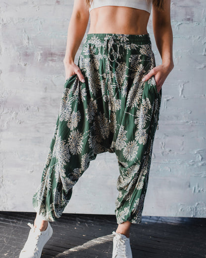 Floral Harem Pant - Unisex