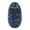 Black Over Blue Crackle