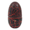 Black Over Red Crackle