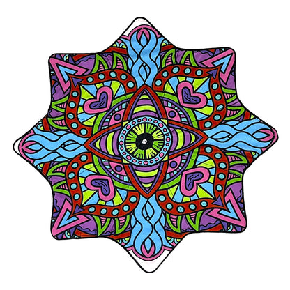 Mougee "Intra" Air Flow Star - Internal Webbing - 27" Diameter - Durable and Vibrant Patterns
