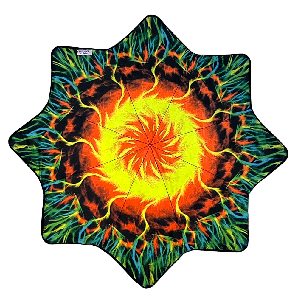 Mougee "Intra" Classic Flow Star - Internal Webbing - 27" Diameter - Durable and Vibrant Patterns