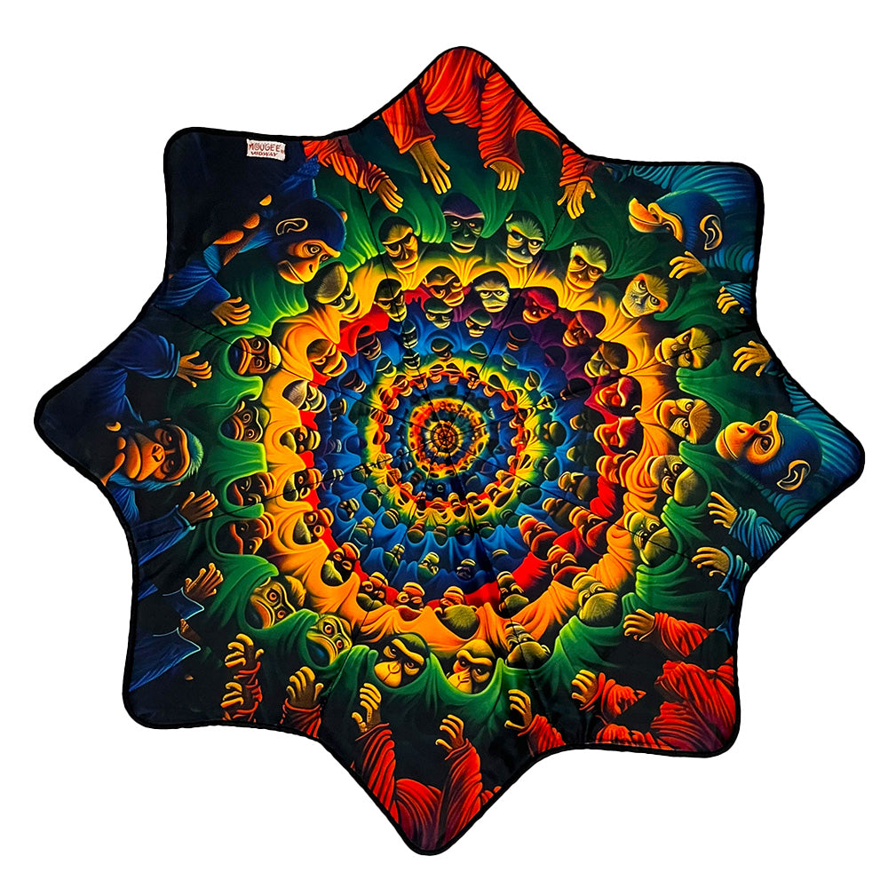 Mougee "Intra" Midway Flow Star - Internal Webbing - 24" Diameter - Durable and Vibrant Patterns