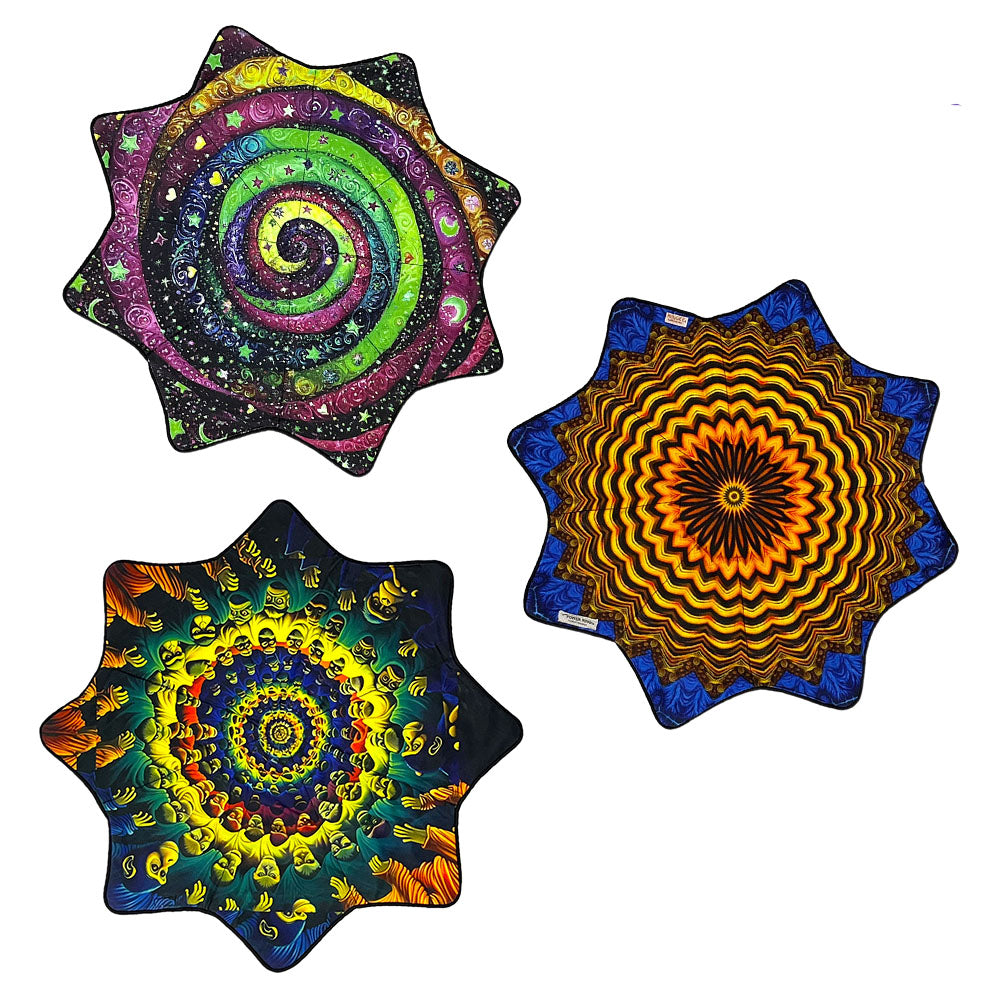 Mougee "Intra" Midway Flow Star - Internal Webbing - 24" Diameter - Durable and Vibrant Patterns
