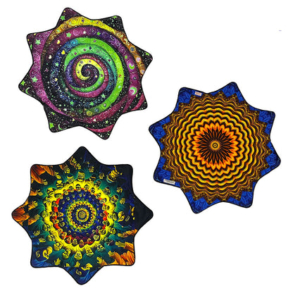 Mougee "Intra" Midway Flow Star - Internal Webbing - 24" Diameter - Durable and Vibrant Patterns