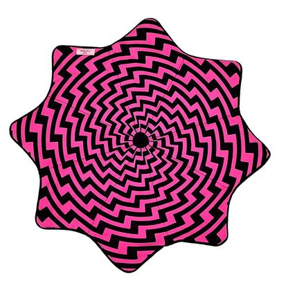 Mougee "Intra" Mini Flow Star - Internal Webbing - 20" Diameter - Durable and Vibrant Patterns