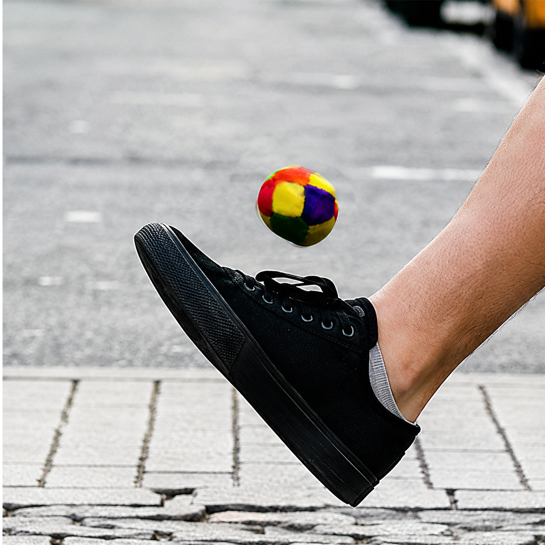 Mougee Sack Footbag - Amara Suede - 14 Panel - Sand Filled Foot Bag